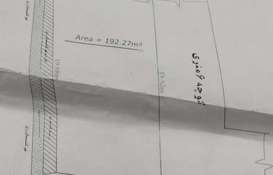 چالوس هتل کوروش فروش زمین192 متر با مجوز