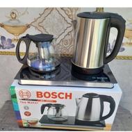 چای ساز کنارهمی چایی کتری قوری صفحه شیشه ای