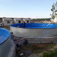 استخر پیش ساخته و کشاورزی ژئوممبران