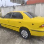 سمند زرد بین شهری مدل 97