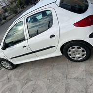 پژو 206 (تیپ2) 1395 سفید