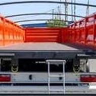 فروش تریلی بغل دار سه محور کاسه و دیسک