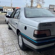 پژو 405 GLX (دوگانه سوز ) 1393 نقره‌ای