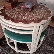 فروش یک دست میز ناهار خوری 4 نفره