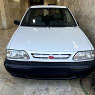 پراید مدل 86 شاسی جلو و عقب پلمپ موتور تازه تعمیر