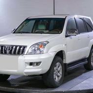 تویوتا پرادو دو در 2007 سفید با سانروف