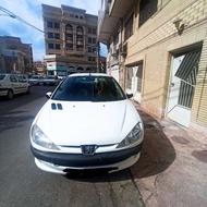 فروش 206 sd سفید ماشین فوق العاده تمیز