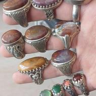 انواع انگشتر نقره کم عیار