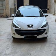 پژو 207 پاناروما ارتقا دنده ای فول سفید