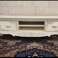 میز تلویزیون نو و بی خط و خش شیک