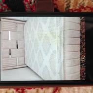 تخت خواب. میز ارایش و اینه