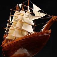 کشتی چوبی دکوری