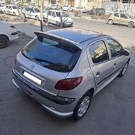 پژو 206 سقف ، شاسی ، موتور سالم مدل 1384