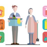 استخدام نیروی نظافتی برای شرکت خدماتی (خانم و اقا)