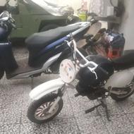 فروش موتور کراس توماس تمام فابریک مدارک کارت پلاک