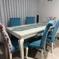 ناهار خوری 6 نفره ،مبل 8نفره