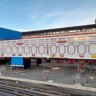 اتاق کامیون ولوو جفت باری فلزی