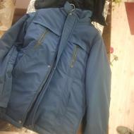 کاپشن سرمه ای رنگxl نو نو