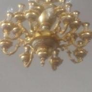 فروش لوستر تمام برنج 16 شعله