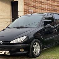 پژو 206 تیپ 3 مدل 82 مشکی متالیک