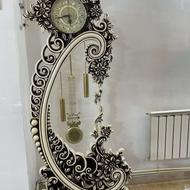 ساعت ایستاده تمام چوب