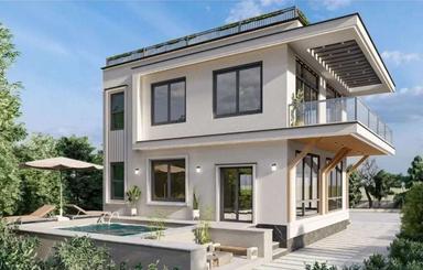 عمارت سوپرلاکچری استخردار با ویو مرداب