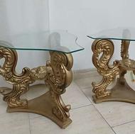 میز عسلی طلایی