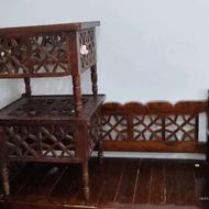 مبل چوبی سنتی /گره چینی /ست سنتی