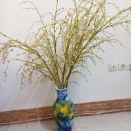 گلدون سرامیکی قدیمی بزرگ.8شاخه گل خارجی