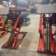 جک قیچی پاریزان صنعت 3/5 تن ارتفاع 1/80