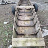 قایق پارویی چوبی نراد