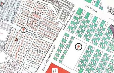 زمین روی خیابان 45متری نزدیک تالار عروسک