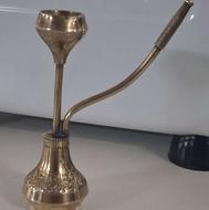 گل وگلدان مسی قلیون برنجی دکوری زیبا