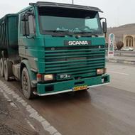اسکانیا 113 کشنده با کمپرسی 2 محور