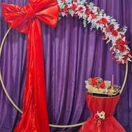 اجاره جایگاه عروس وتزیین ماشین عروس وفیلمبرداری