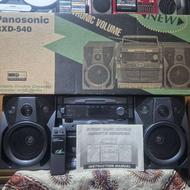 رادیو ظبط دو کاست پاناسونیک