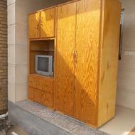 کمد 3 تیکه چوبی