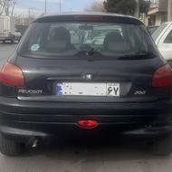 پژو 206 مدل 81 سالم