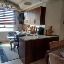 کابینت ام دی اف رنگ قهوهای سالم دست دوم کار کرده سالم