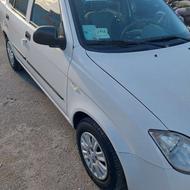 تیبا صندوقدار 1401 سفید کم کارکرد