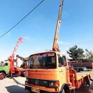 خدمات جرثقیل سبددار خاور نیسان حمل دستگاه کانکس