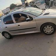 206 تیپ 2 مدل 83 درحد صفرر تک برگ سند