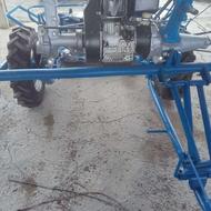 علف چین و گندم چین سه چرخ خشک موتور ایتالیا