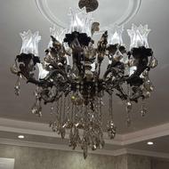 لوستر اویز از جنس برنج