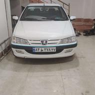 پژو پارس خانگی سفید مدل 91 دوگانه سوز