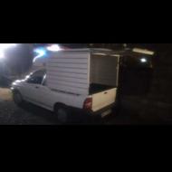 پراید وانت کم کار وتمیز بی رنگ وضربه