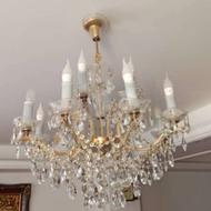 لوستر کریستال 12 شاخه