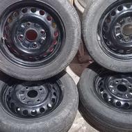 چهار حلقه رینگ با لاستیک