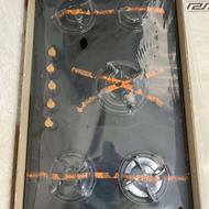 اجاق گاز رومیزی شیشه ای پنج شعله