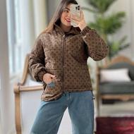 کاپشن همراه کیف کمری